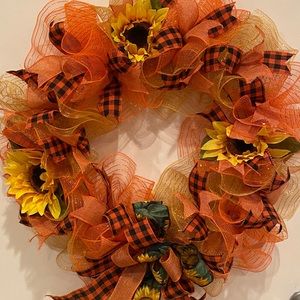 Sunflower Wreath